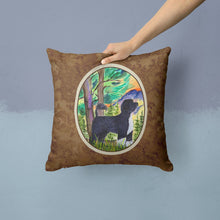 Load image into Gallery viewer, Portuguese Water Dog Throw Pillow - 14x14 Decorative Pillow – Art for Your Home &amp; Patio