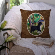 Load image into Gallery viewer, Portuguese Water Dog Throw Pillow - 14x14 Decorative Pillow – Art for Your Home &amp; Patio