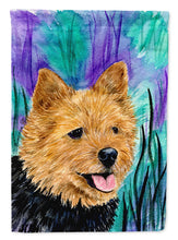 Load image into Gallery viewer, Norwich Terrier Flag Canvas House Size