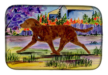 Load image into Gallery viewer, Chesapeake Bay Retriever Dish Drying Mat – Absorbent, Artistic Kitchen Essentials SS8435DDM