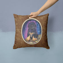 Load image into Gallery viewer, Starry Night Tibetan Mastiff Throw Pillow - 14x14 Decorative Pillow – Art for Your Home &amp; Patio
