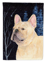 Load image into Gallery viewer, Starry Night French Bulldog Garden Flag - Outdoor Decorative Yard Flag