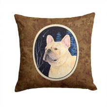Load image into Gallery viewer, Starry Night French Bulldog Throw Pillow - 14x14 Decorative Pillow – Art for Your Home &amp; Patio