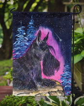 Load image into Gallery viewer, Starry Night Scottish Terrier Garden Flag - Outdoor Decorative Yard Flag