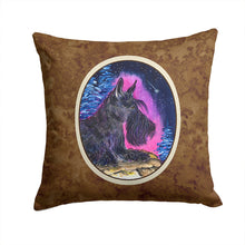 Load image into Gallery viewer, Starry Night Scottish Terrier Throw Pillow - 14x14 Decorative Pillow – Art for Your Home &amp; Patio