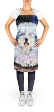 Load image into Gallery viewer, Starry Night Old English Sheepdog Apron – Artist-Designed Kitchen, BBQ &amp; Craft Apron