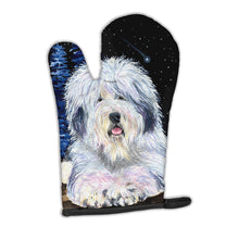 Load image into Gallery viewer, Starry Night Old English Sheepdog Oven Mitt SS8443OVMT