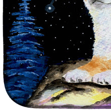 Load image into Gallery viewer, Starry Night Shiba Inu Dish Drying Mat – Absorbent, Artistic Kitchen Essentials SS8445DDM