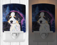 Load image into Gallery viewer, Starry Night Bernese Mountain Dog Ceramic Night Light SS8446CNL