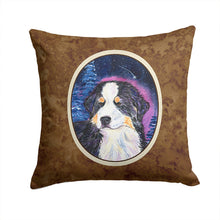 Load image into Gallery viewer, Starry Night Bernese Mountain Dog Throw Pillow - 14x14 Decorative Pillow – Art for Your Home &amp; Patio