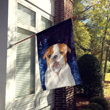 Load image into Gallery viewer, Starry Night English Bulldog Flag Canvas House Size