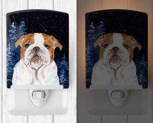 Load image into Gallery viewer, Starry Night English Bulldog Ceramic Night Light SS8447CNL