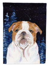 Load image into Gallery viewer, Starry Night English Bulldog Garden Flag - Outdoor Decorative Yard Flag