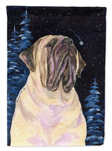 Load image into Gallery viewer, Starry Night Mastiff Flag Canvas House Size