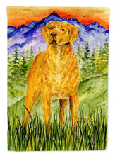 Load image into Gallery viewer, Chesapeake Bay Retriever Flag Canvas House Size
