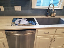Load image into Gallery viewer, Starry Night Havanese Dish Drying Mat – Absorbent, Artistic Kitchen Essentials SS8450DDM