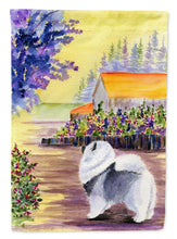 Load image into Gallery viewer, Keeshond Flag Canvas House Size