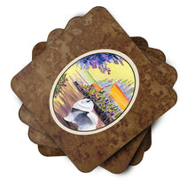 Load image into Gallery viewer, Keeshond Coasters - Set of 4 Lightweight Foam, Absorbent Drink Coasters