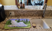 Load image into Gallery viewer, Maltese Dish Drying Mat – Absorbent, Artistic Kitchen Essentials SS8453DDM