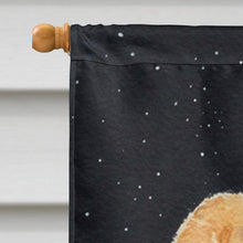 Load image into Gallery viewer, Starry Night Chow Chow Flag Canvas House Size