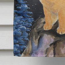 Load image into Gallery viewer, Starry Night Chow Chow Flag Canvas House Size