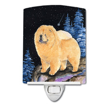 Load image into Gallery viewer, Starry Night Chow Chow Ceramic Night Light SS8454CNL