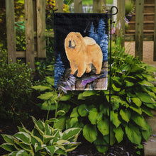 Load image into Gallery viewer, Starry Night Chow Chow Garden Flag - Outdoor Decorative Yard Flag