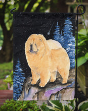 Load image into Gallery viewer, Starry Night Chow Chow Garden Flag - Outdoor Decorative Yard Flag