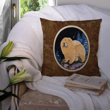 Load image into Gallery viewer, Starry Night Chow Chow Throw Pillow - 14x14 Decorative Pillow – Art for Your Home &amp; Patio