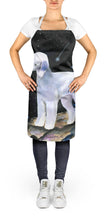 Load image into Gallery viewer, Starry Night Bedlington Terrier Apron – Artist-Designed Kitchen, BBQ &amp; Craft Apron