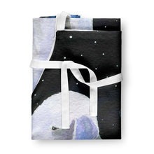 Load image into Gallery viewer, Starry Night Bedlington Terrier Apron – Artist-Designed Kitchen, BBQ &amp; Craft Apron