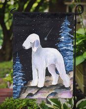 Load image into Gallery viewer, Starry Night Bedlington Terrier Garden Flag - Outdoor Decorative Yard Flag