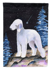 Load image into Gallery viewer, Starry Night Bedlington Terrier Garden Flag - Outdoor Decorative Yard Flag