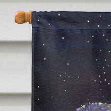 Load image into Gallery viewer, Starry Night Chow Chow Flag Canvas House Size