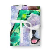 Load image into Gallery viewer, Samoyed Apron – Artist-Designed Kitchen, BBQ &amp; Craft Apron
