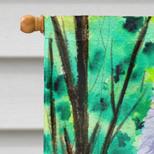 Load image into Gallery viewer, Samoyed Flag Canvas House Size