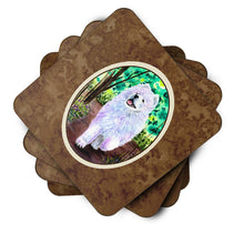 Load image into Gallery viewer, Samoyed Coasters - Set of 4 Lightweight Foam, Absorbent Drink Coasters