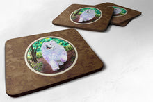 Load image into Gallery viewer, Samoyed Coasters - Set of 4 Lightweight Foam, Absorbent Drink Coasters
