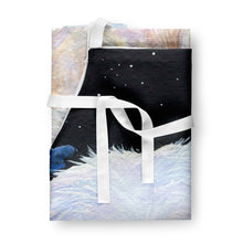 Load image into Gallery viewer, Starry Night Maltese Apron – Artist-Designed Kitchen, BBQ &amp; Craft Apron