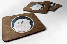 Load image into Gallery viewer, Starry Night Maltese Coasters - Set of 4 Lightweight Foam, Absorbent Drink Coasters