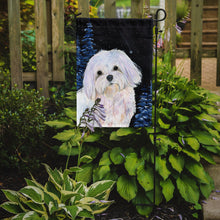Load image into Gallery viewer, Starry Night Maltese Garden Flag - Outdoor Decorative Yard Flag