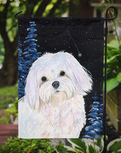 Load image into Gallery viewer, Starry Night Maltese Garden Flag - Outdoor Decorative Yard Flag