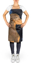 Load image into Gallery viewer, Starry Night Doberman Apron – Artist-Designed Kitchen, BBQ &amp; Craft Apron