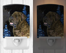 Load image into Gallery viewer, Starry Night Mastiff Ceramic Night Light SS8463CNL