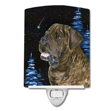 Load image into Gallery viewer, Starry Night Mastiff Ceramic Night Light SS8463CNL