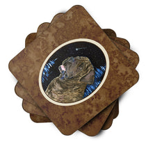 Load image into Gallery viewer, Starry Night Mastiff Coasters - Set of 4 Lightweight Foam, Absorbent Drink Coasters
