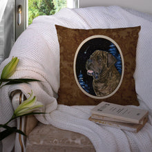 Load image into Gallery viewer, Starry Night Mastiff Throw Pillow - 14x14 Decorative Pillow – Art for Your Home &amp; Patio