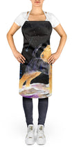 Load image into Gallery viewer, Starry Night Welsh Terrier Apron – Artist-Designed Kitchen, BBQ &amp; Craft Apron