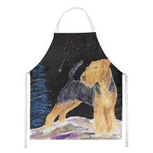 Load image into Gallery viewer, Starry Night Welsh Terrier Apron – Artist-Designed Kitchen, BBQ &amp; Craft Apron