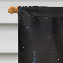Load image into Gallery viewer, Starry Night Welsh Terrier Flag Canvas House Size